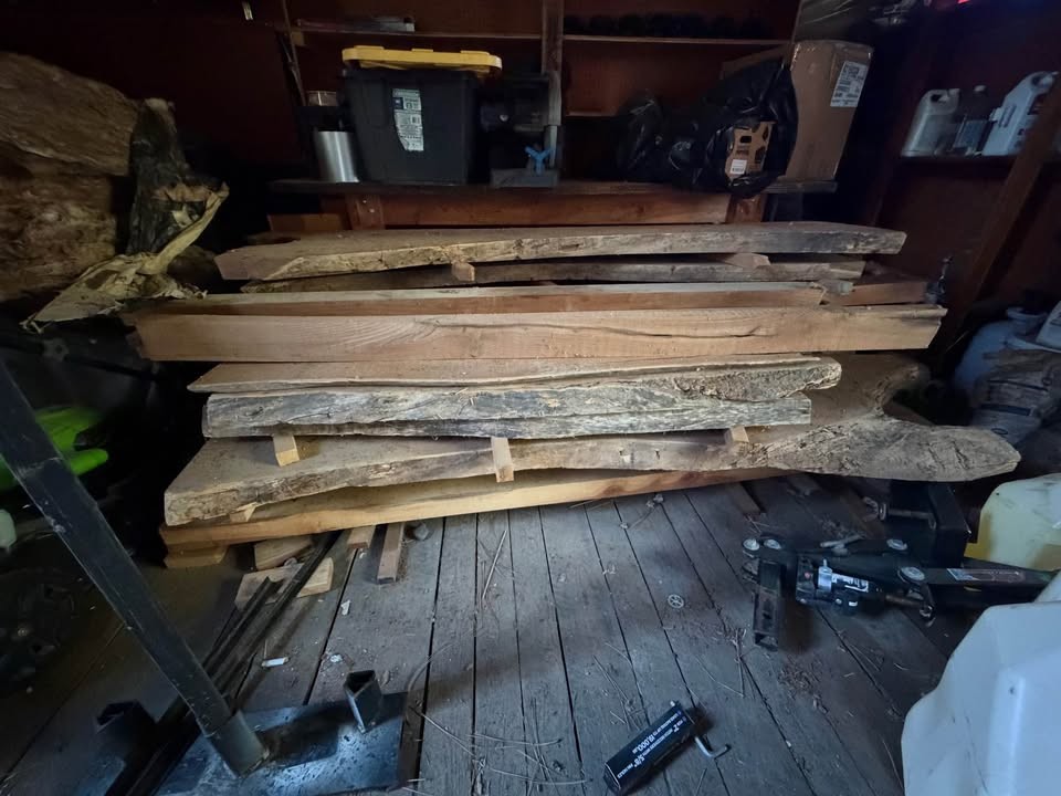Live Edge Wood Slabs and Lumber - Image 2