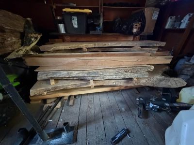 Live Edge Wood Slabs and Lumber