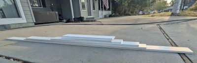 Primed FJ Pine 1x6 x 8' Boards