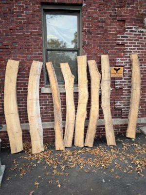Small slabs and hardwood offcuts