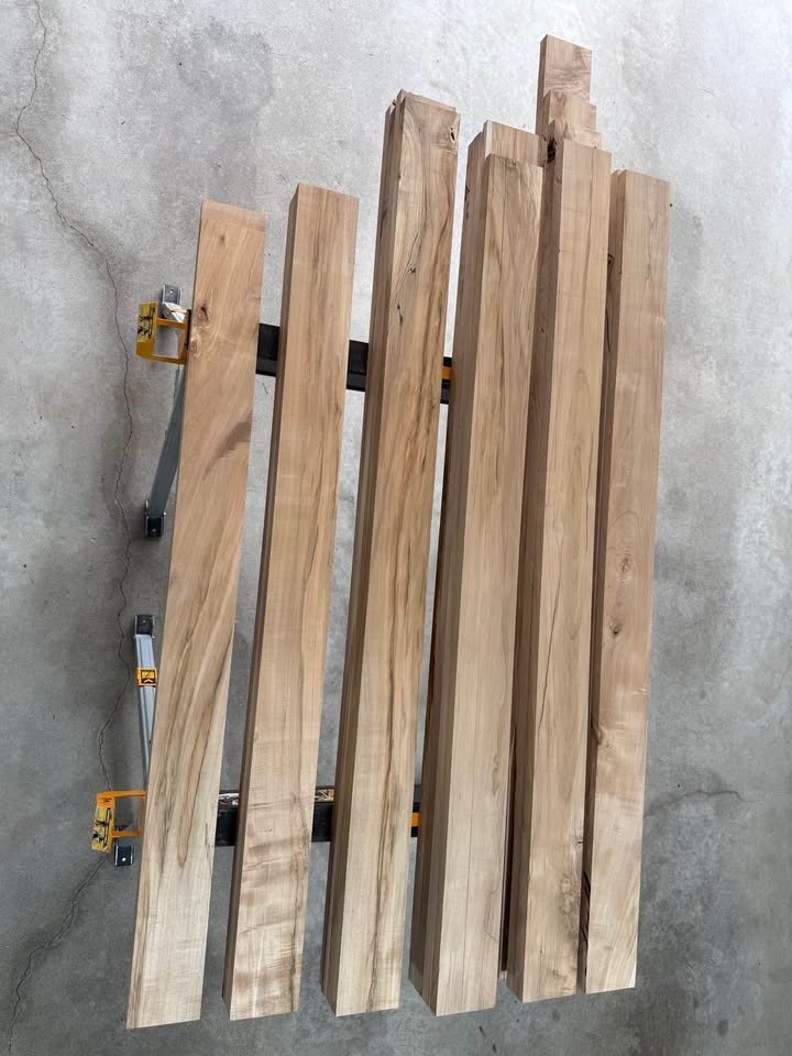 1x4.5 inch Silver Maple Planks - Image 3