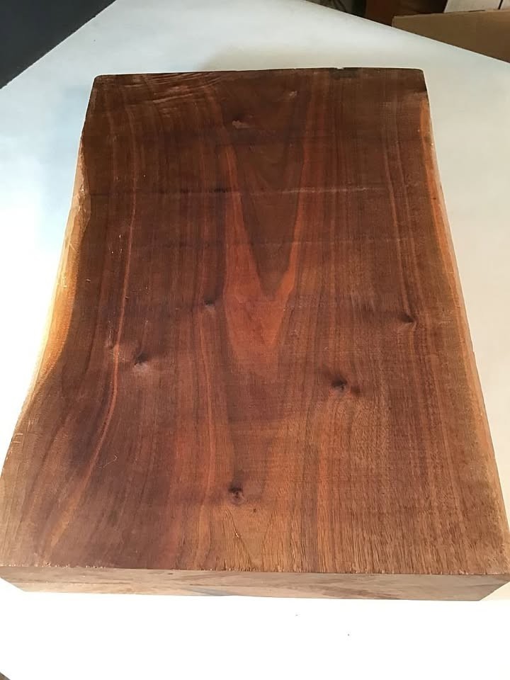 9/4 CLARO WALNUT /18-1/4" LENGTH X 12-1/4" WIDTH X 3" THICK - Image 2