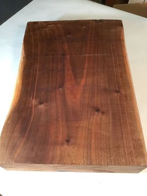 9/4 CLARO WALNUT /18-1/4" LENGTH X 12-1/4" WIDTH X 3" THICK