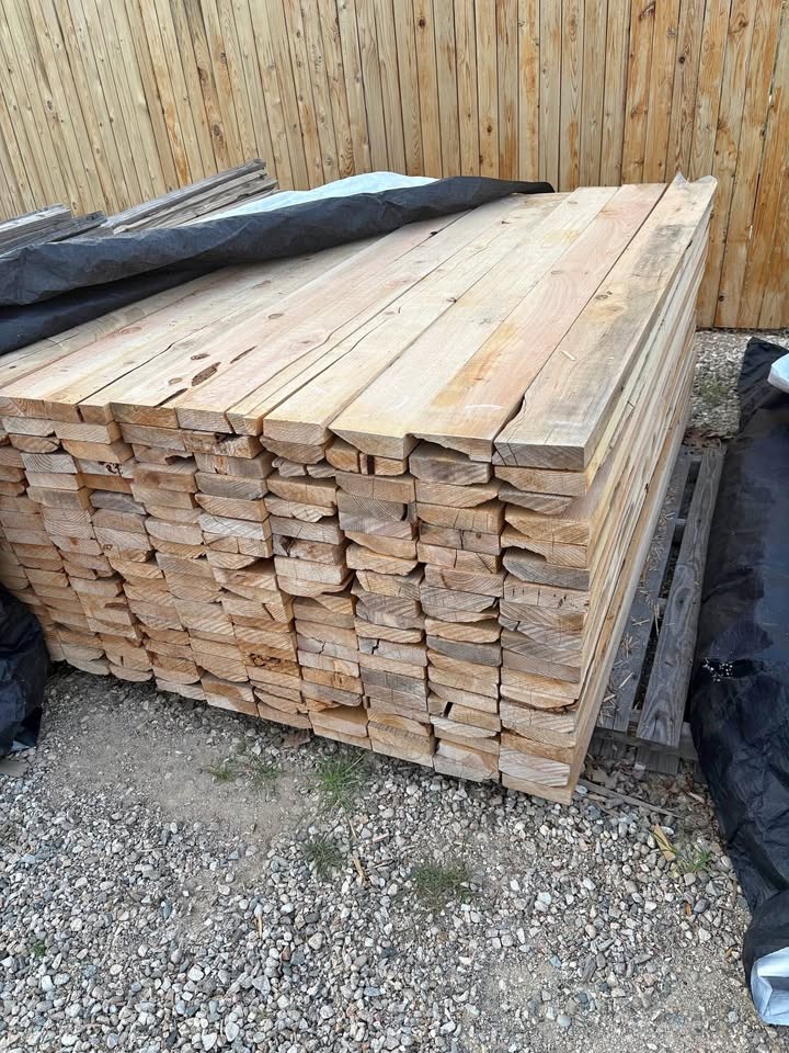 2x6x6’ cedar lumber