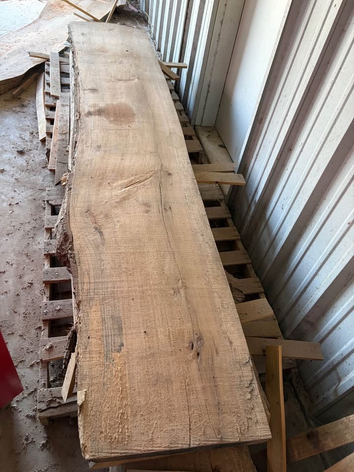 Kiln Dried Slabs White/Red/Black Post Oak, Sweet Gum Locally Milled Project Ready Bundle Discounts - Image 3