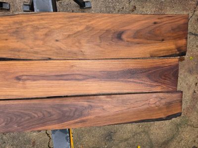 3 Walnut boards 6ft long $41 total - Pickup in Mount Vernon Ohio