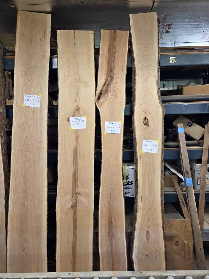 Cherry and Ash Hardwood Lumber - Image 1