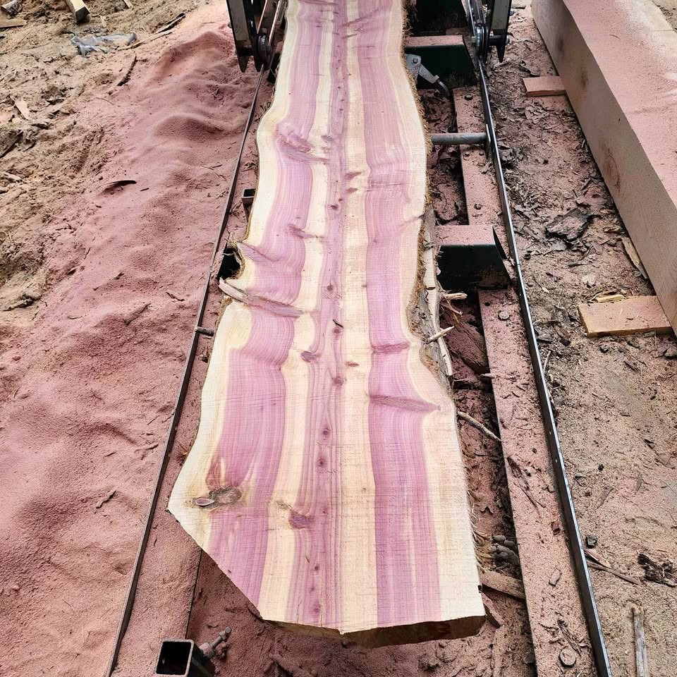 2"x 13x72 cedar slab
