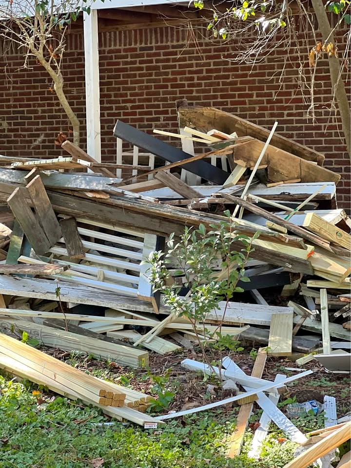 FREE scrap wood for decking and porch