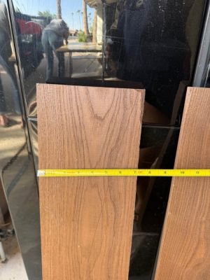 Set of 3 Oak Wood Boards 33\" x 7.5\"